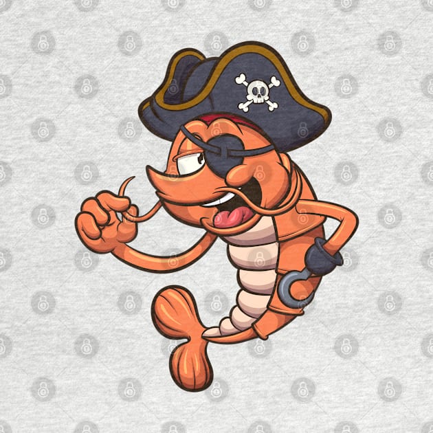 Pirate Shrimp by TheMaskedTooner